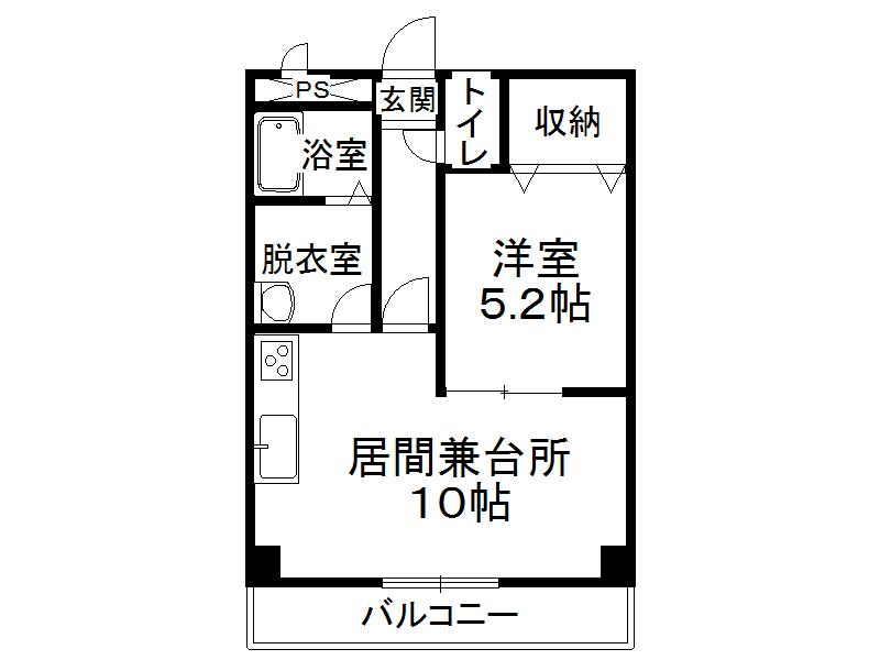 シャルム壱番館の間取り