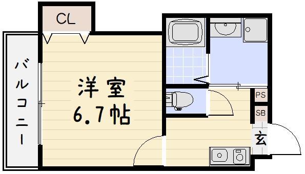 協和大手町ＢＬＤの間取り