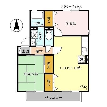 セジュールアネシス Iの間取り写真