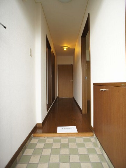 玄関　シューズボックスが付いています♪