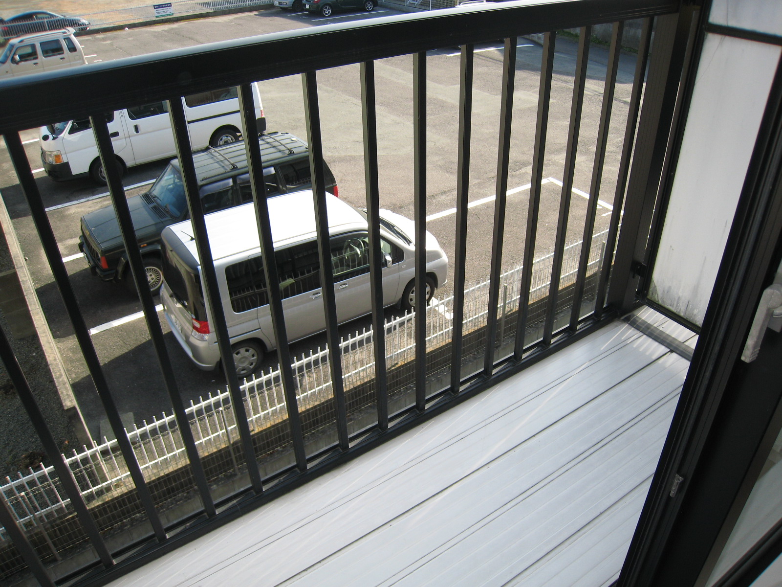 バルコニー　室内写真は別室です