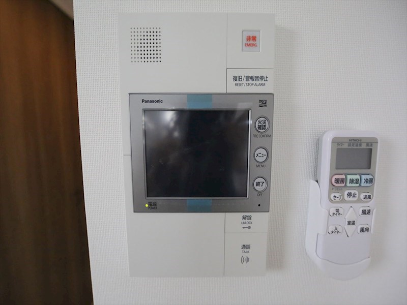 セキュリティ　ＴＶモニター付インターホン