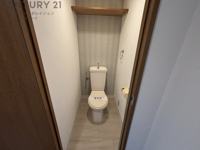 トイレ　落ち着いた色調のトイレです♪