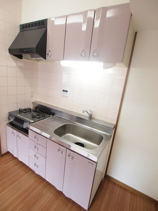 キッチン　キッチンが広くて、使いやすい。