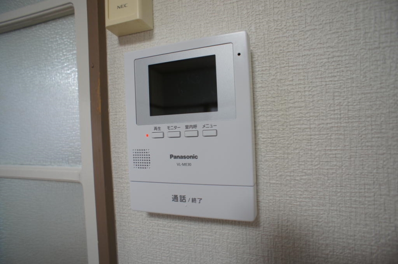 セキュリティ　モニター付インターホン