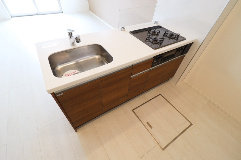 キッチン　図面と現状に相違がある場合には現状を優先