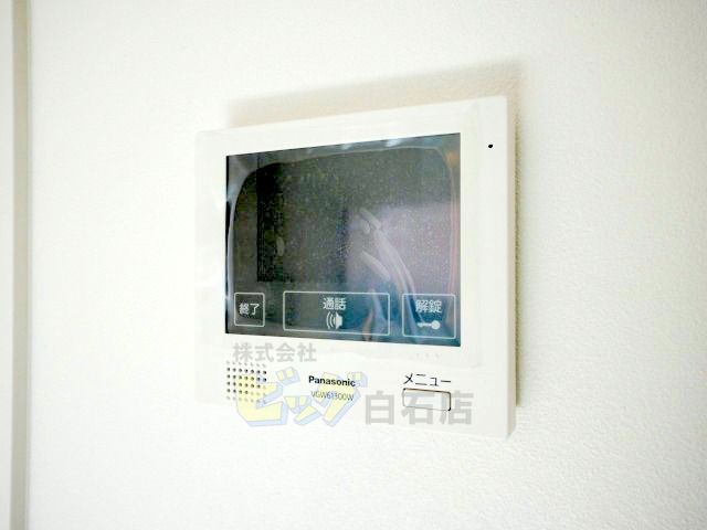 セキュリティ　モニター付きインターホン完備しています♪