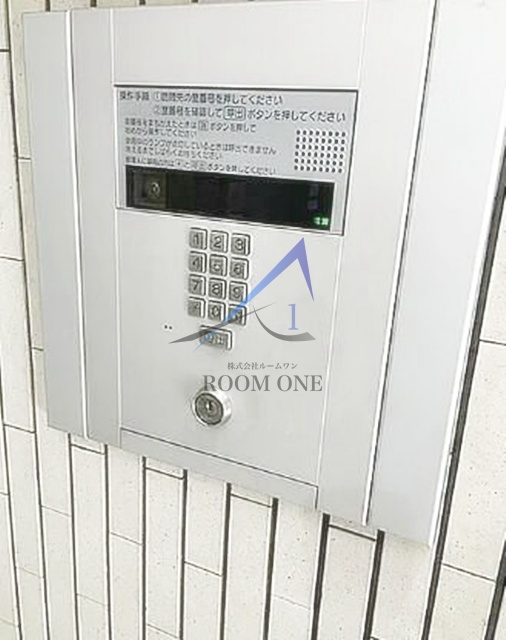 セキュリティ　オートロックです。