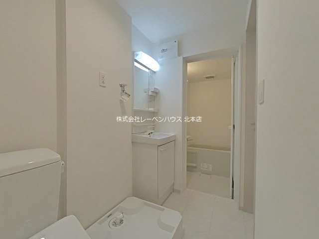 洗面設備　同物件別部屋参考写真