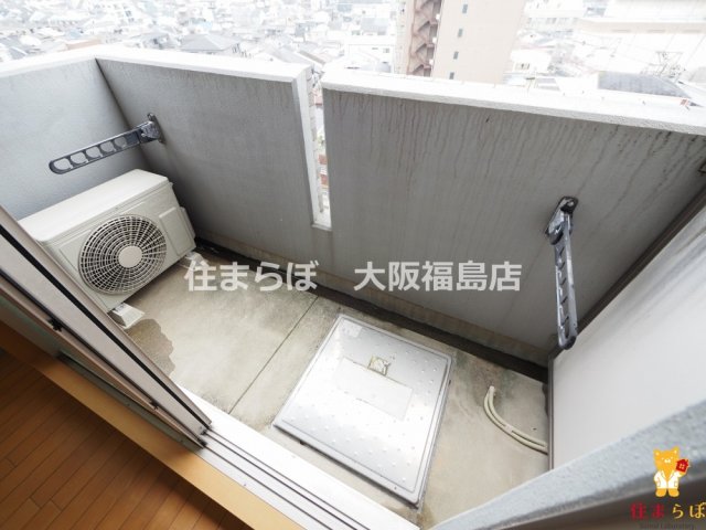 バルコニー　日常使いを想像しながら
