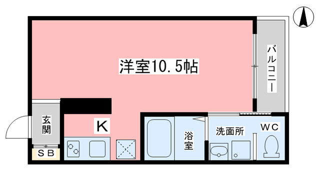 アクシスの間取り写真