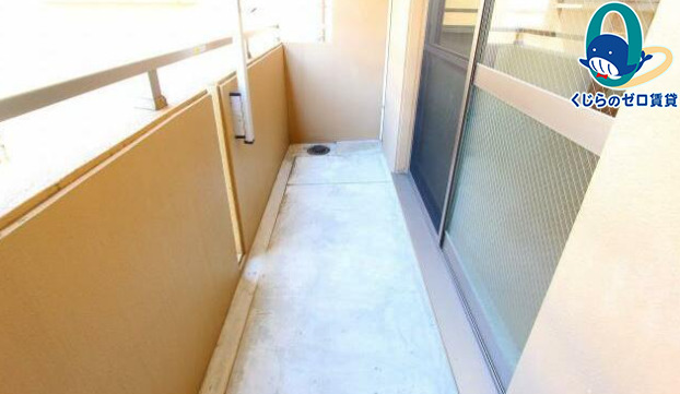 バルコニー　くじらのゼロ賃貸は＼仲介手数料0円×初期費用最安×全国対応／