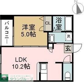 K・ドミールの間取り写真