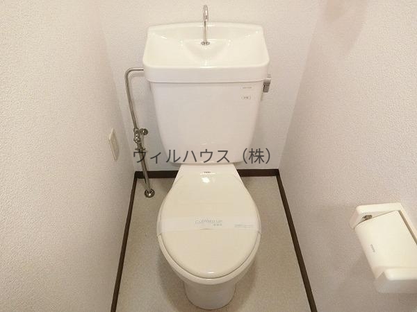 トイレ　ウォシュレット設置可！