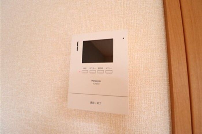 セキュリティ　モニター付きインターホンです