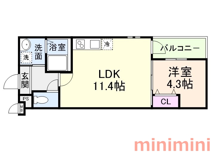 阪急京都線 高槻市駅 徒歩13分 3階建 新築の間取り写真