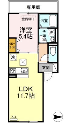 岡山電軌東山本線 東山・おかでんミュージアム駅 徒歩25分 2階建 築9年の間取り写真