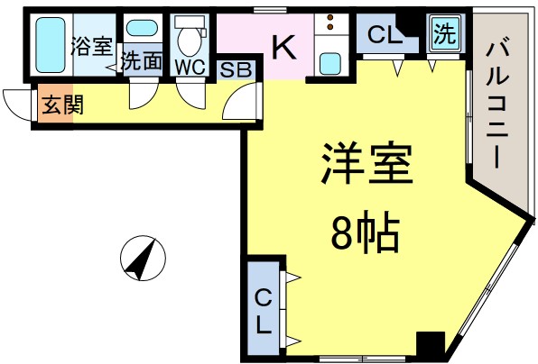 ボヌール新小岩の間取り写真