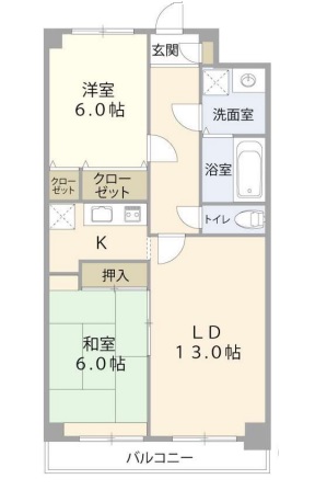 ルグラン東葛西の間取り写真