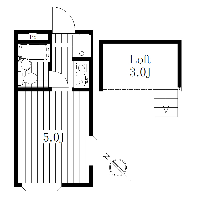 LOFTの間取り