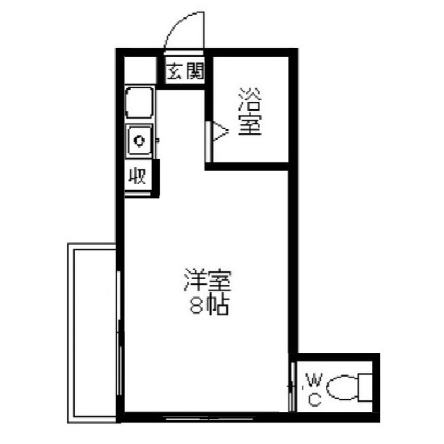 博重マンションの間取り