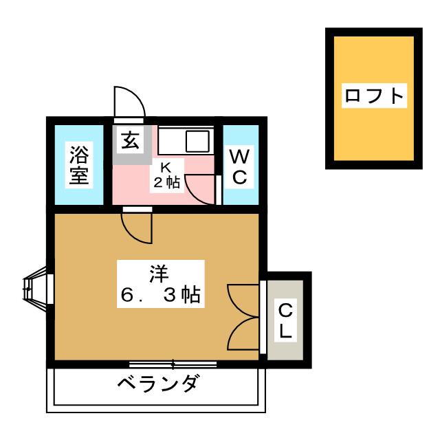 アティックハウスの間取り