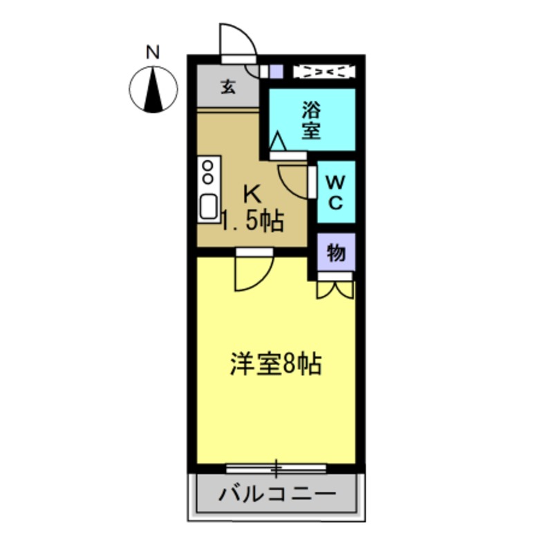 エトワール・Ｋの間取り