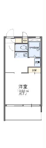 レオパレスほうれんそう２号館の間取り