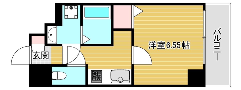 ArtizA西長堀の間取り