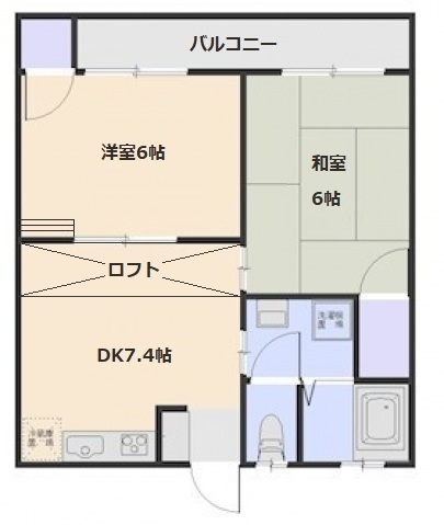 メゾン星風■の間取り