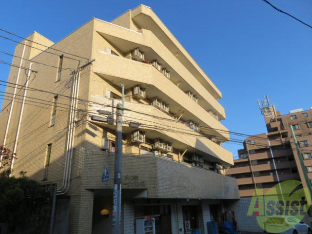 仙台市青葉区荒巻中央のマンションの建物外観