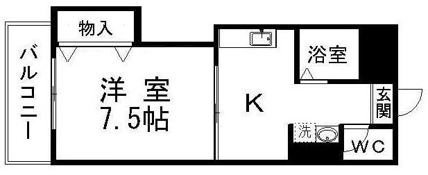 アーバンハイツ福住IIの間取り