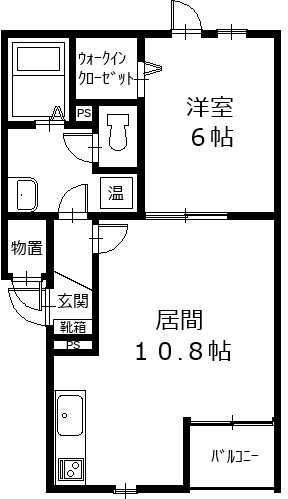 プラナスたいきIの間取り