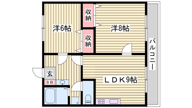 エイセイ坂出弐番館の間取り