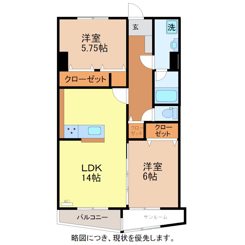 ファミール五反田の間取り