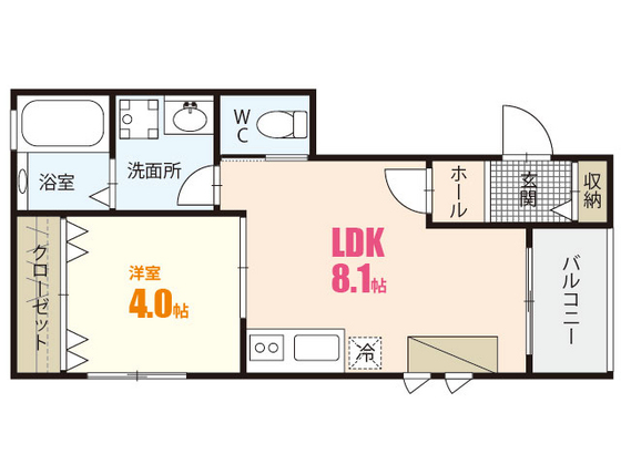 シエルクレールの間取り