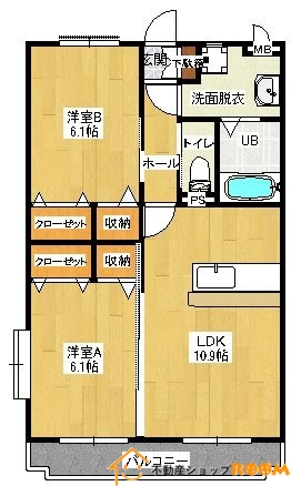 cocostaの間取り