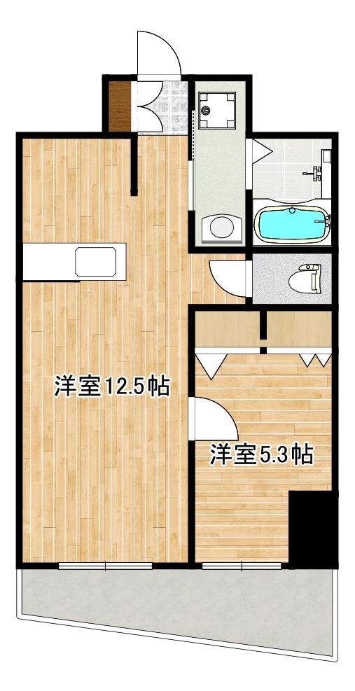 【トウイナーズマンションの間取り】