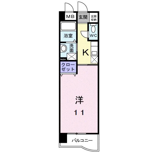 ヴィラ　グレイス　IIの間取り