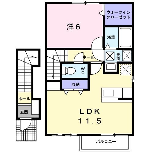 フロイエンハイムの間取り