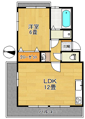 グリーンコーポの間取り