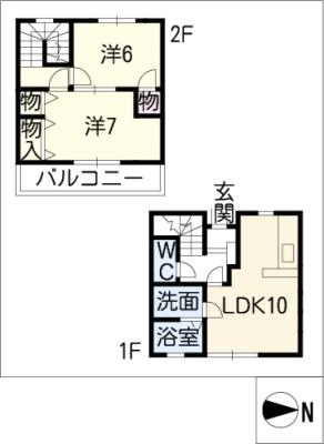 ロジュマン山水　IIIの間取り