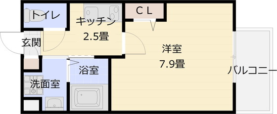 ステラウッド国分の間取り