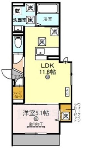 （仮）D-residence 天之川の間取り