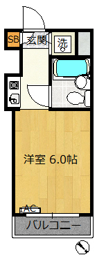 TOP成増第３の間取り