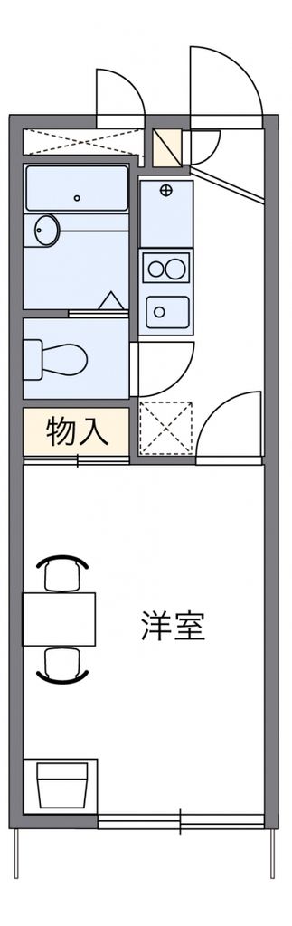 町田市図師町のアパートの間取り