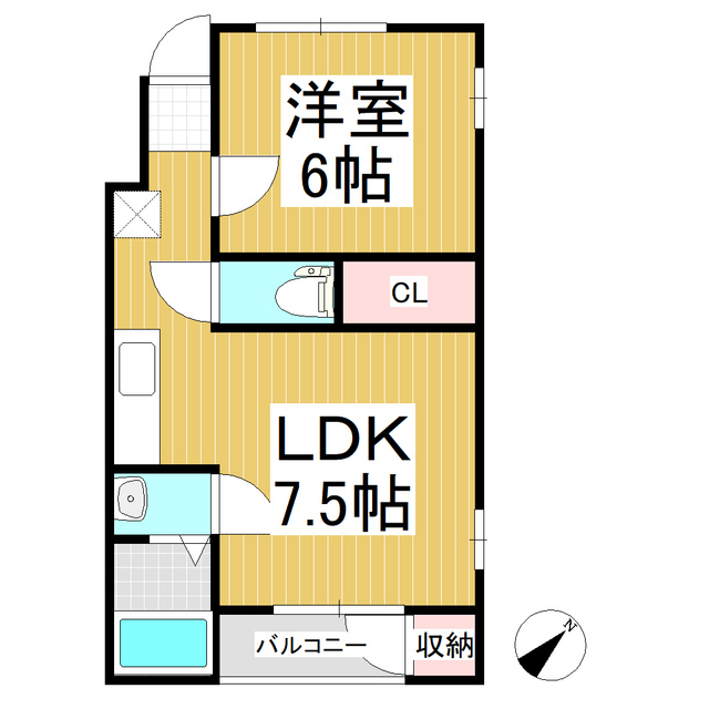 プレメゾン上野４の間取り