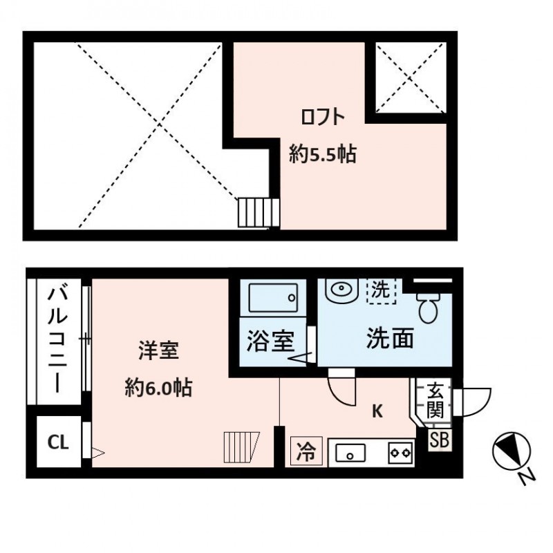 ラ・シャンスの間取り