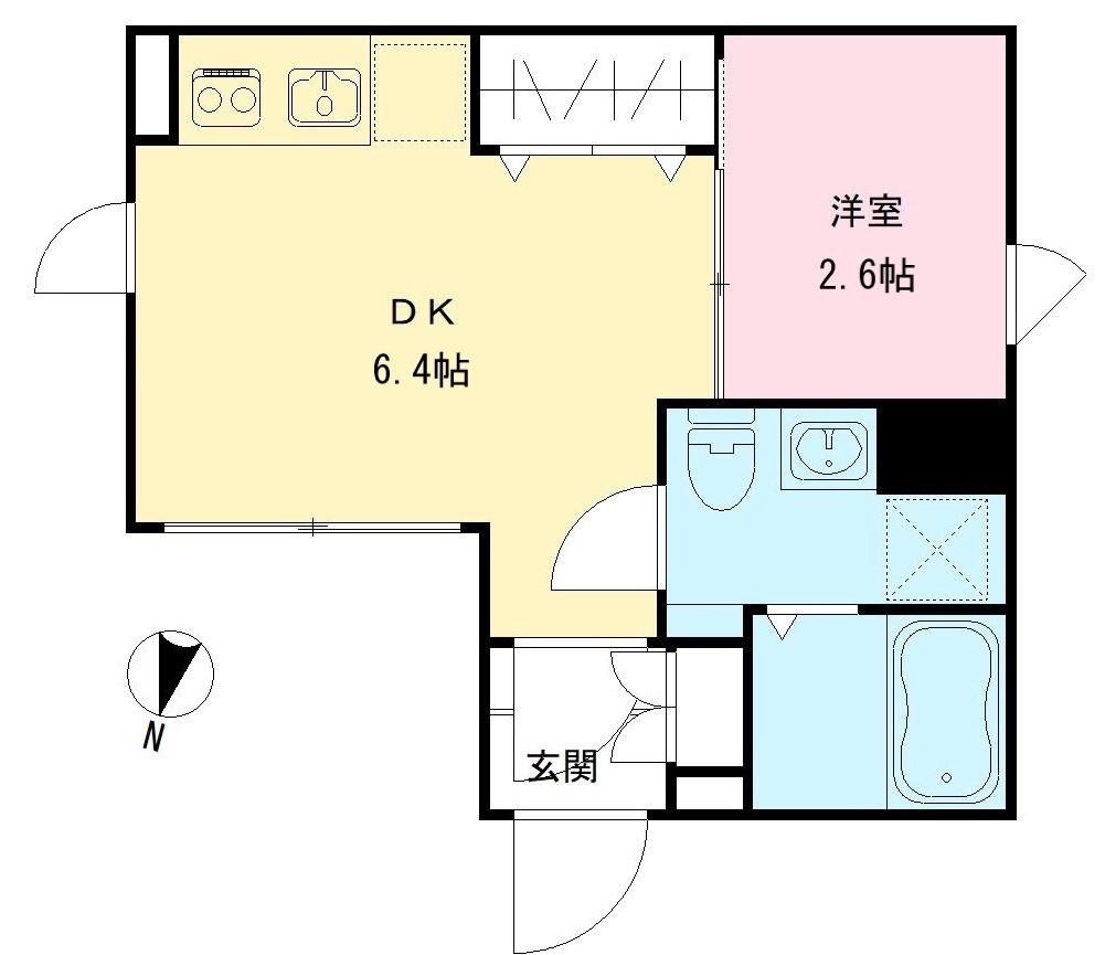 RAMIi池上　ラミイイケガミの間取り