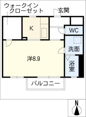 サープラスＳＮの間取り